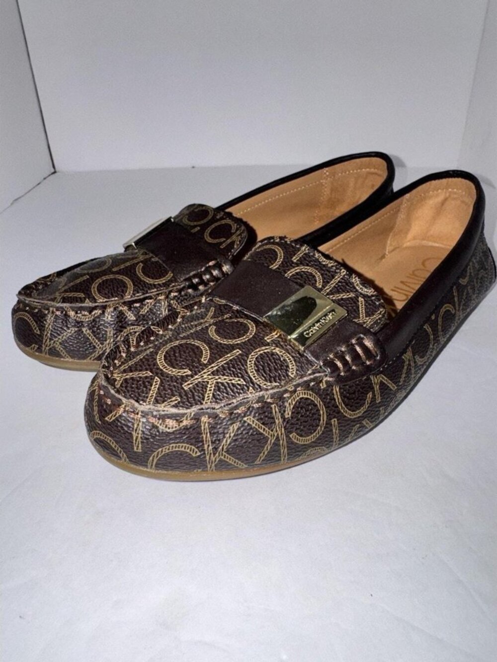 Calvin Klein Women's Brown Ballet-shoes